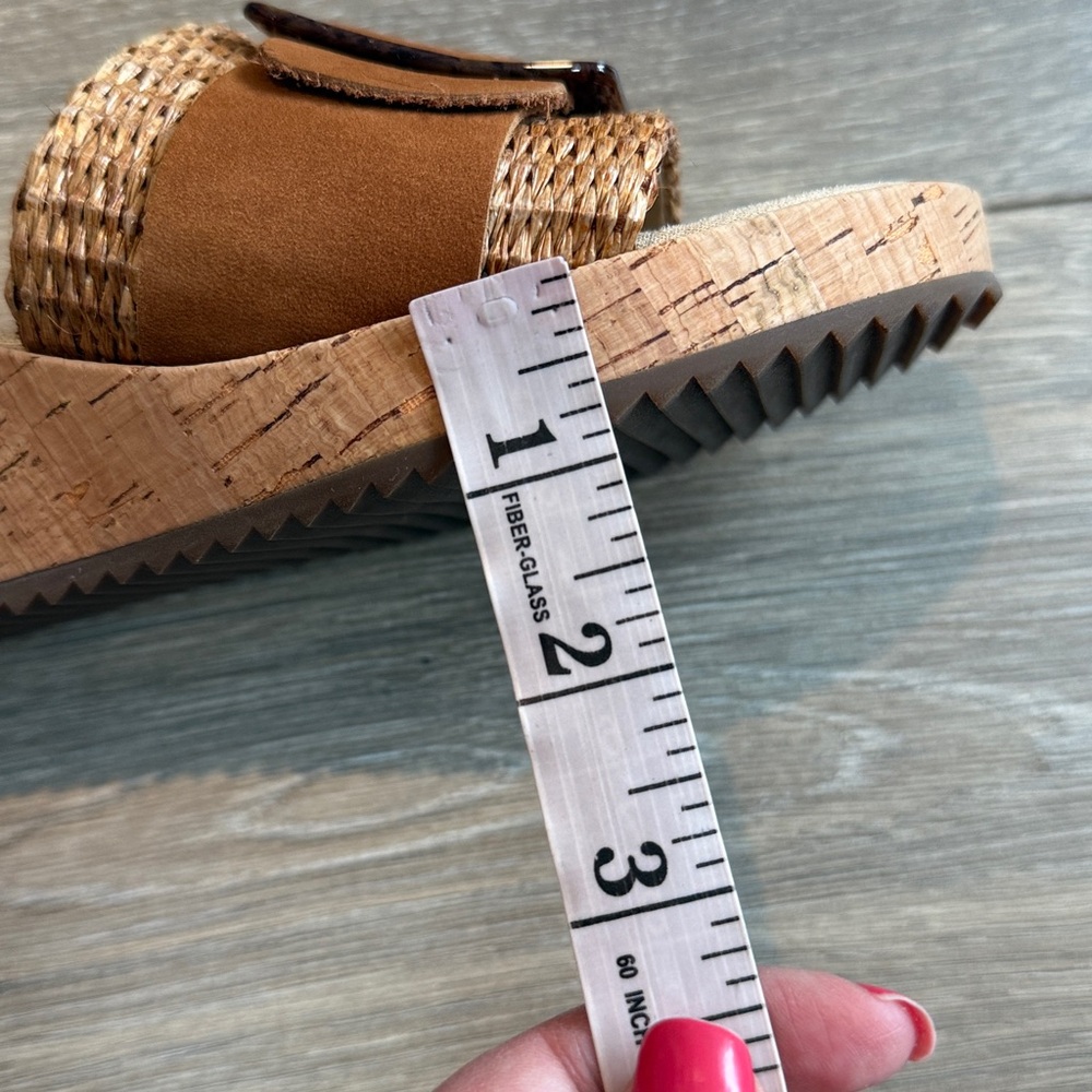 Vaneli Cattee Wedge Open Toe Sandal Size 7.5 - Picture 10 of 10